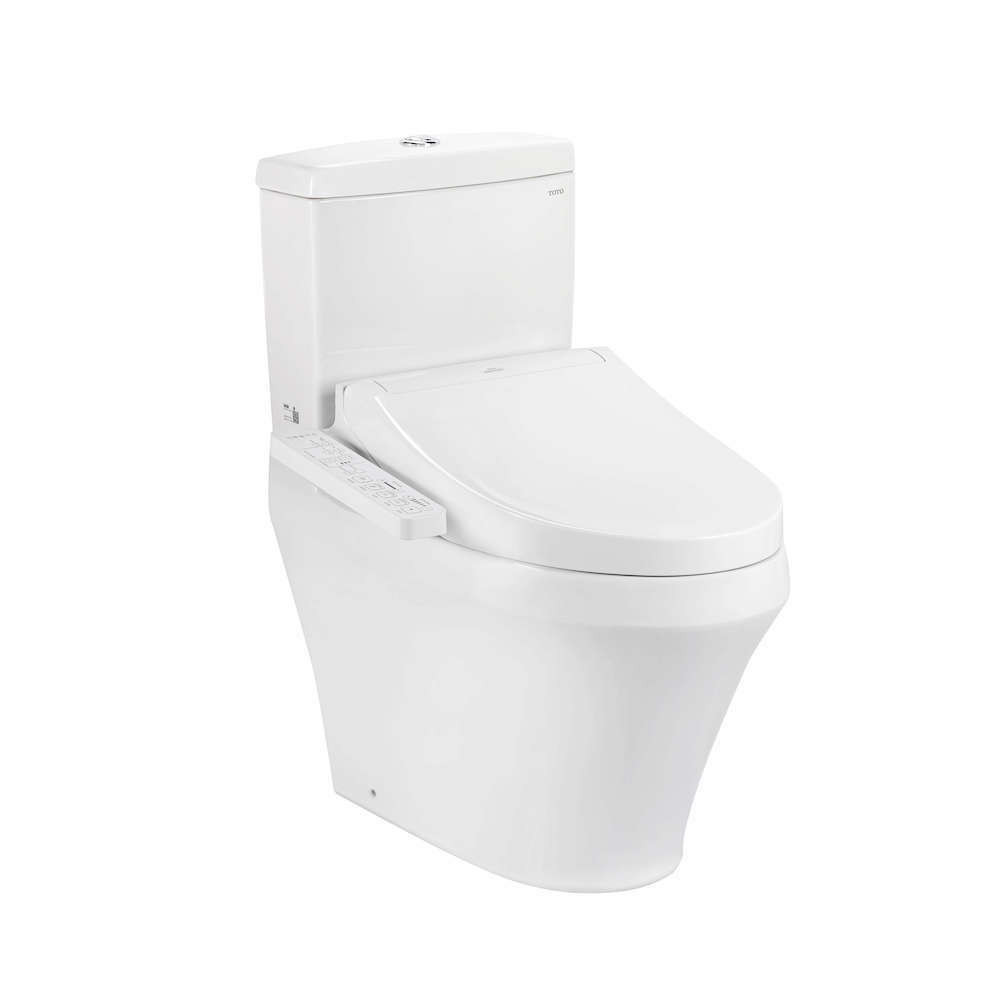 Bồn cầu TOTO CS948CDW17 2 khối nắp điện tử Washlet C2 TCF23460AAA giấu dây 1 Bồn cầu TOTO CS948CDW17 2 khối nắp điện tử Washlet C2 TCF23460AAA giấu dây
