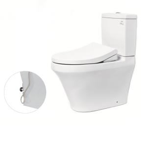 Bồn cầu TOTO CS948DE4 2 khối nắp rửa cơ TCW1211A