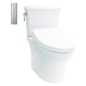 Bồn cầu TOTO CS986CGW12 2 khối nắp điện tử Washlet S7 TCF4911EZ giấu dây