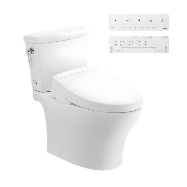Bồn cầu TOTO CS986CGW25 2 khối nắp điện tử Washlet S5 TCF34461GAA giấu dây 1 Bồn cầu TOTO CS986CGW25 2 khối nắp điện tử Washlet S5 TCF34461GAA giấu dây