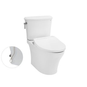 Bồn cầu TOTO CS986GE2 2 khối nắp rửa cơ TCW07S