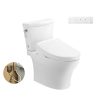 Bồn cầu TOTO CS986GW25 2 khối nắp điện tử Washlet S5 TCF34461GAA