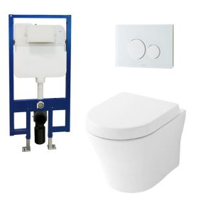 Bồn cầu treo tường nắp êm TOTO CW162 TC384CVK WH172A MB176G