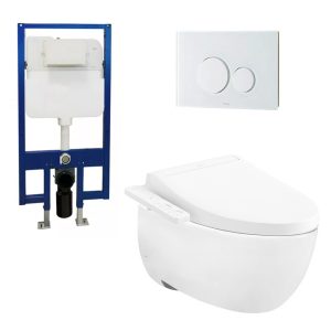 Bồn cầu treo tường điện tử TOTO CW812RA TCF23410AAA WH172A MB176GH