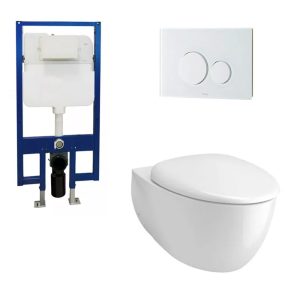 Bồn cầu treo tường nắp êm TOTO CW812RA TC811SJ WH172A MB176G