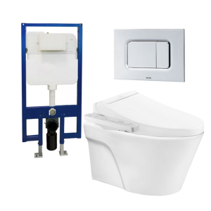 Bồn cầu treo tường Avante điện tử C2 TOTO CW822RA TCF23410AAA WH172A MB170P#SS