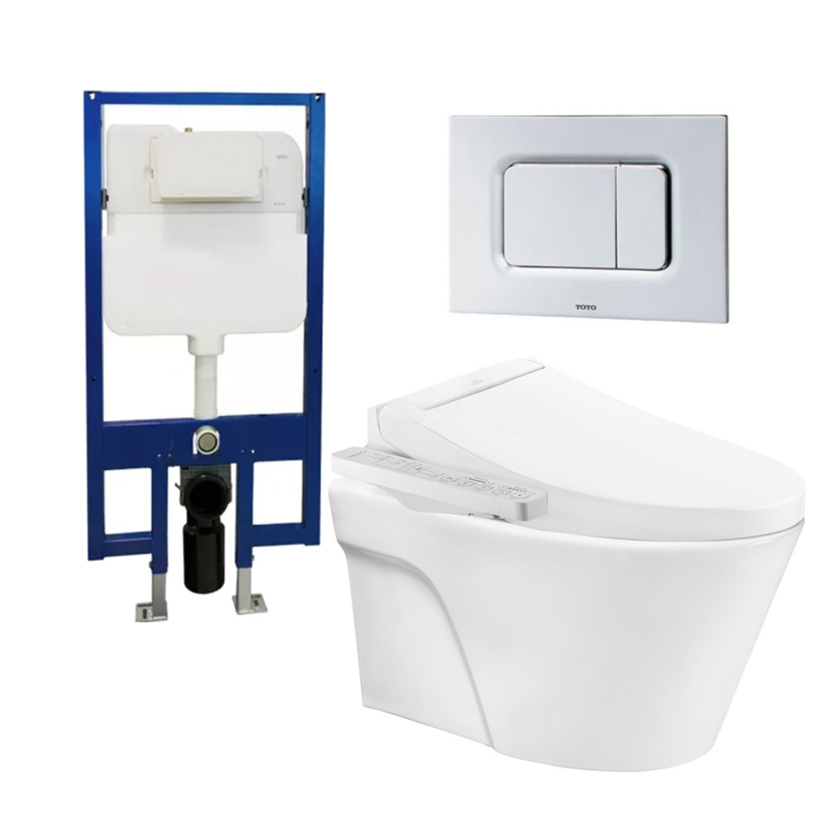 Bồn cầu treo tường Avante điện tử C2 TOTO CW822RA TCF23410AAA WH172A MB170P#SS 1 Bồn cầu treo tường Avante điện tử C2 TOTO CW822RA TCF23410AAA WH172A MB170P#SS