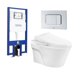 Bồn cầu treo tường điện tử C2 (giấu dây) TOTO CW822REA TCF23460AAA WH172AT TCA465 MB170P#SS