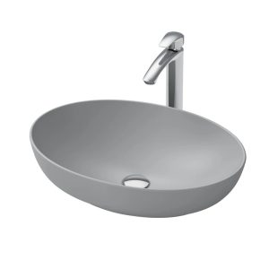 Chậu rửa lavabo đặt bàn TOTO LT1705#MGR (LT1705MGR) màu xám mờ
