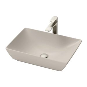 Chậu rửa lavabo đặt bàn TOTO LT1735#MBE (LT1735MBE) màu be mờ