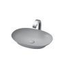 Chậu lavabo đặt bàn TOTO LT4706#MGR (LT4706MGR) xám mờ vành mỏng Linear Ceram 5 Chậu lavabo đặt bàn TOTO LT4706#MGR (LT4706MGR) xám mờ vành mỏng Linear Ceram