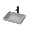 Chậu lavabo đặt bàn TOTO LT4715G19#MGR (LT4715G19MGR) xám mờ vành mỏng Linear Ceram