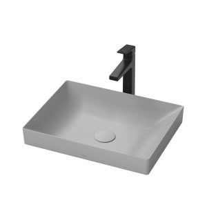 Chậu lavabo đặt bàn TOTO LT4715G19#MGR (LT4715G19MGR) xám mờ vành mỏng Linear Ceram