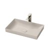 Chậu lavabo đặt bàn TOTO LT4716G19#MBE (LT4716G19MBE) be mờ vành mỏng Linear Ceram