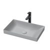 Chậu lavabo đặt bàn TOTO LT4716G19#MGR (LT4716G19MGR) xám mờ vành mỏng Linear Ceram 6 Chậu lavabo đặt bàn TOTO LT4716G19#MGR (LT4716G19MGR) xám mờ vành mỏng Linear Ceram
