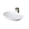 Chậu lavabo đặt bàn TOTO LT4724MT#CMW (LT4724MTCMW) trắng mờ men Cefiontect vành mỏng Linear Ceram 5 Chậu lavabo đặt bàn TOTO LT4724MT#CMW (LT4724MTCMW) trắng mờ men Cefiontect vành mỏng Linear Ceram