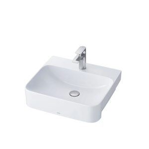 Chậu rửa mặt lavabo bán âm TOTO LW1315CBVN