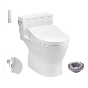 Bồn cầu TOTO MS188VKW11 T53P100VR 1 khối nắp điện tử Washlet S7 TCF4911Z