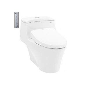 Bồn cầu TOTO MS823CDRW12 1 khối nắp điện tử Washlet S7 TCF4911EZ giấu dây