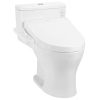 Bồn cầu TOTO MS855CDW17 1 khối nắp điện tử Washlet C2 TCF23460AAA giấu dây
