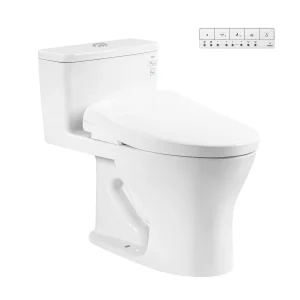 Bồn cầu TOTO MS855CDW23 1 khối nắp điện tử Washlet S7 TCF47360GAA giấu dây