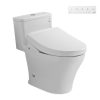 Bồn cầu TOTO MS857CDW25 1 khối nắp điện tử Washlet S5 TCF34461GAA giấu dây