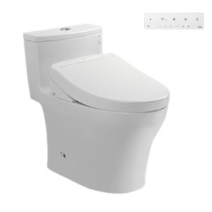 Bồn cầu TOTO MS885CDW25 1 khối nắp điện tử Washlet S5 TCF34461GAA giấu dây