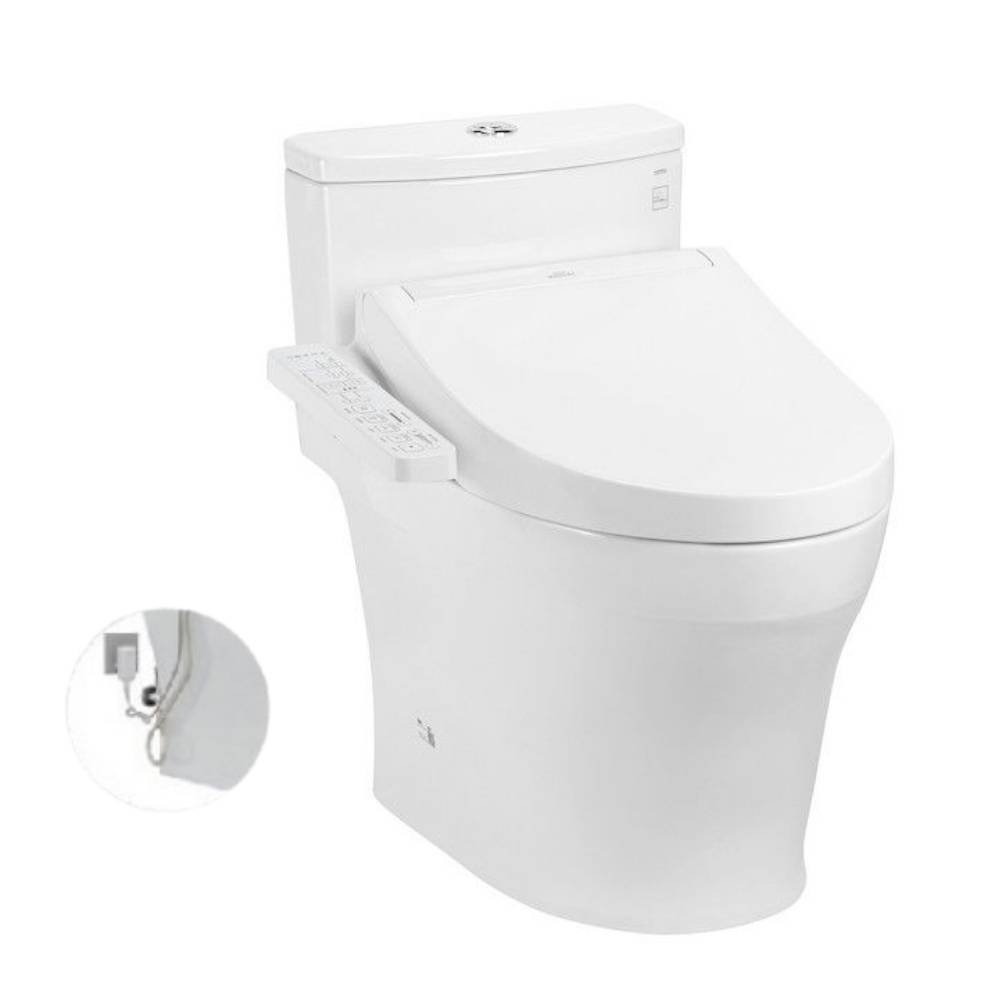 Bồn cầu TOTO MS885DW16 1 khối nắp điện tử Washlet C2 TCF23410AAA 1 Bồn cầu TOTO MS885DW16 1 khối nắp điện tử Washlet C2 TCF23410AAA