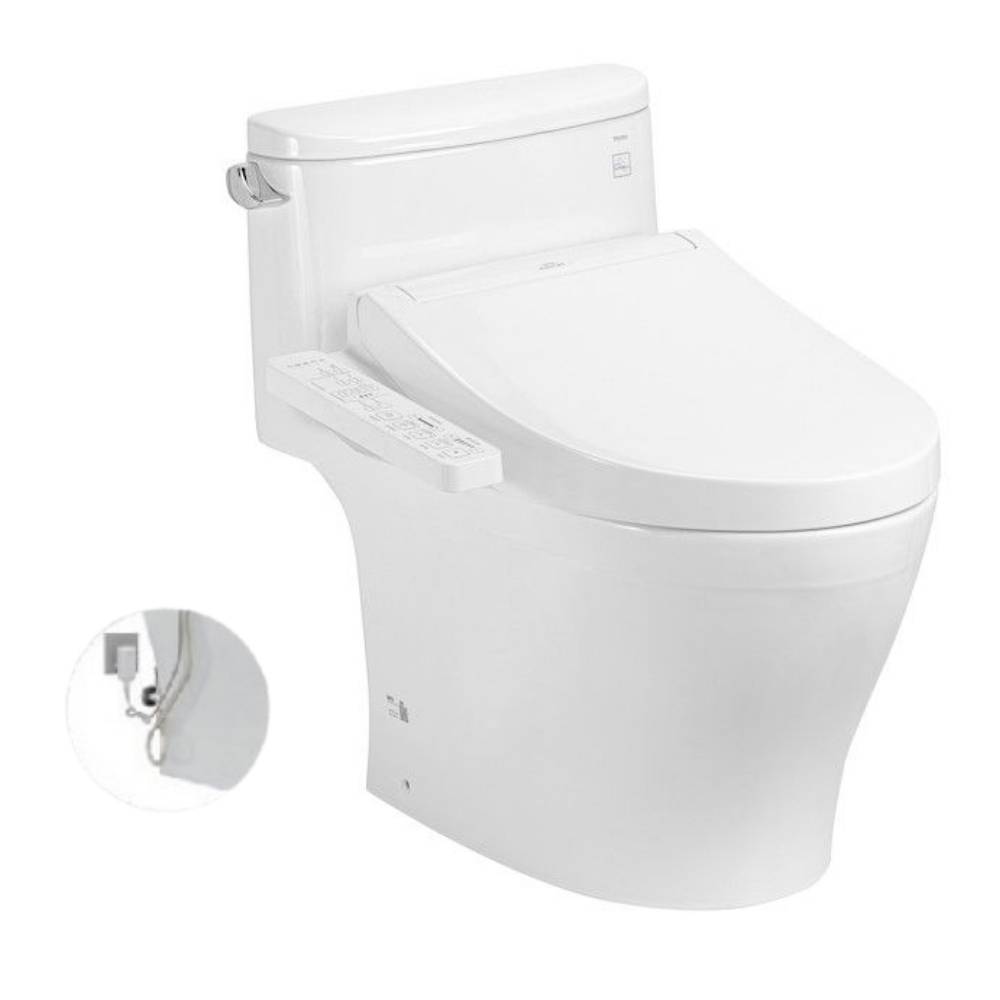 Bồn cầu TOTO MS887RW16 1 khối nắp điện tử Washlet C2 TCF23410AAA 1 Bồn cầu TOTO MS887RW16 1 khối nắp điện tử Washlet C2 TCF23410AAA