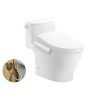 Bồn cầu TOTO MS887RW24 1 khối nắp điện tử Washlet S2 TCF33461GAA