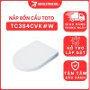 Nắp bồn cầu đóng êm TOTO TC384CVK#W (CS761D, CS761P) 7 nap-bon-cau-toto-TC384CVK#W-cua-toto-banletaikho-1