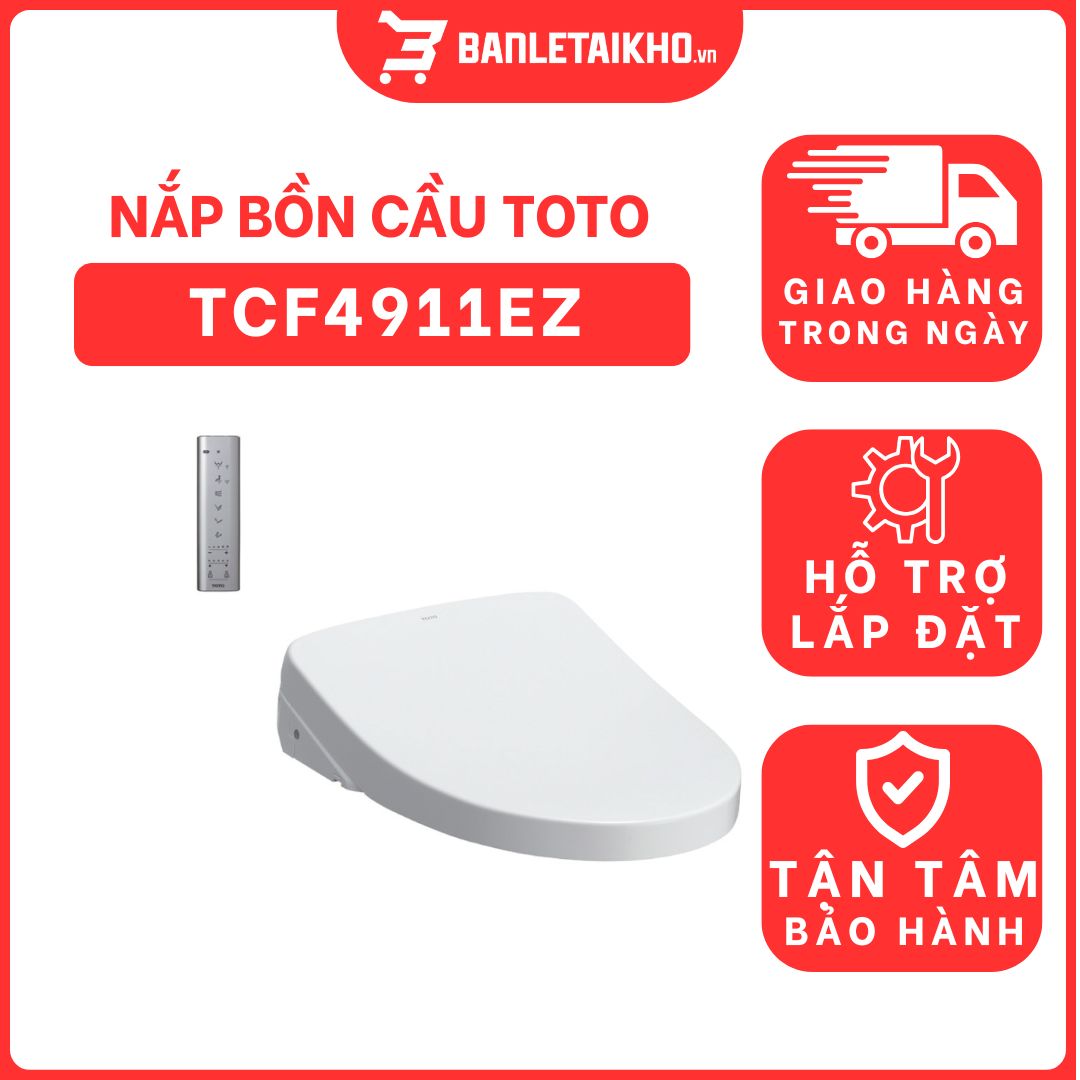 Nắp rửa điện tử Washlet S7 TOTO TCF4911EZ (W12) dành cho bồn cầu giấu dây 1 nap-bon-cau-toto-TCF4911EZ-cua-toto-banletaikho-1