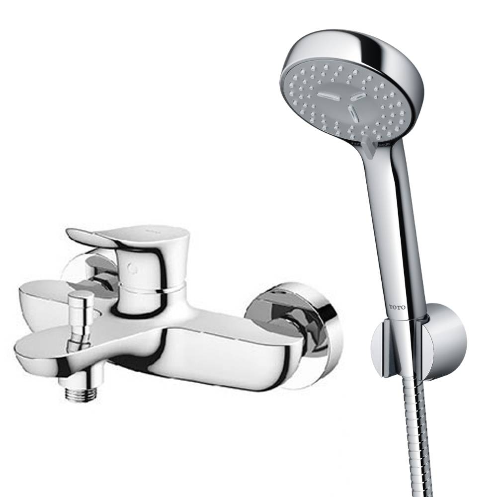 Bộ sen tắm nóng lạnh TOTO TBG01302VA TBW07012A (2 chế độ) 1 Bộ sen tắm nóng lạnh TOTO TBG01302VA TBW07012A (2 chế độ)