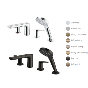 Vòi xả bồn tắm TOTO TBG03202BB nóng lạnh kèm tay sen