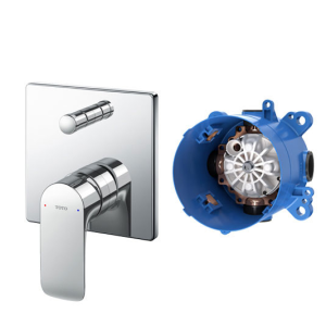 Van gật gù điều chỉnh nóng lạnh kèm nút chuyển hướng và phụ kiện âm tường TOTO TBG04304BA TBN01001B