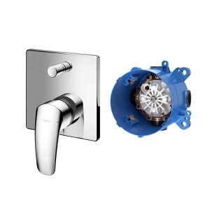 Van gật gù điều chỉnh nóng lạnh kèm nút chuyển hướng và phụ kiện âm tường TOTO TBG09304VA TBN01001B