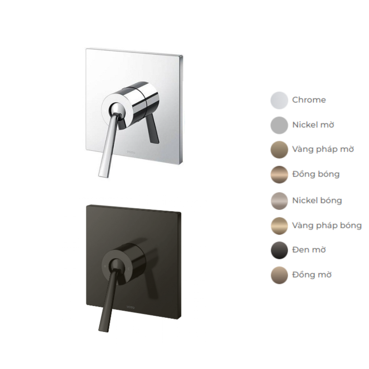 Van gật gù điều chỉnh nóng lạnh TOTO TBP02301BA 1 Van gật gù điều chỉnh nóng lạnh TOTO TBP02301BA