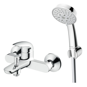 Bộ sen tắm nóng lạnh TOTO TBS03302V TBW03002B (5 chế độ)