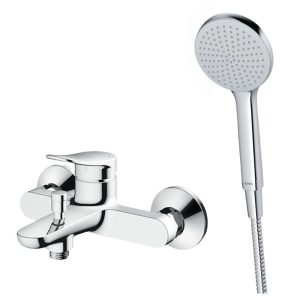 Bộ sen tắm nóng lạnh TOTO TBS04302V TBW09000V