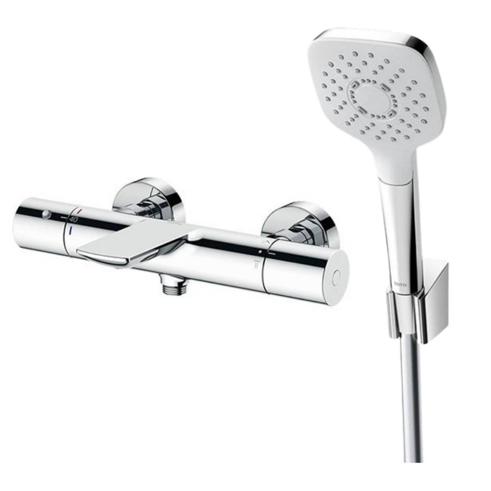 Bộ sen tắm nhiệt độ TOTO TBV01402BA TBW02005A 1 Bộ sen tắm nhiệt độ TOTO TBV01402BA TBW02005A