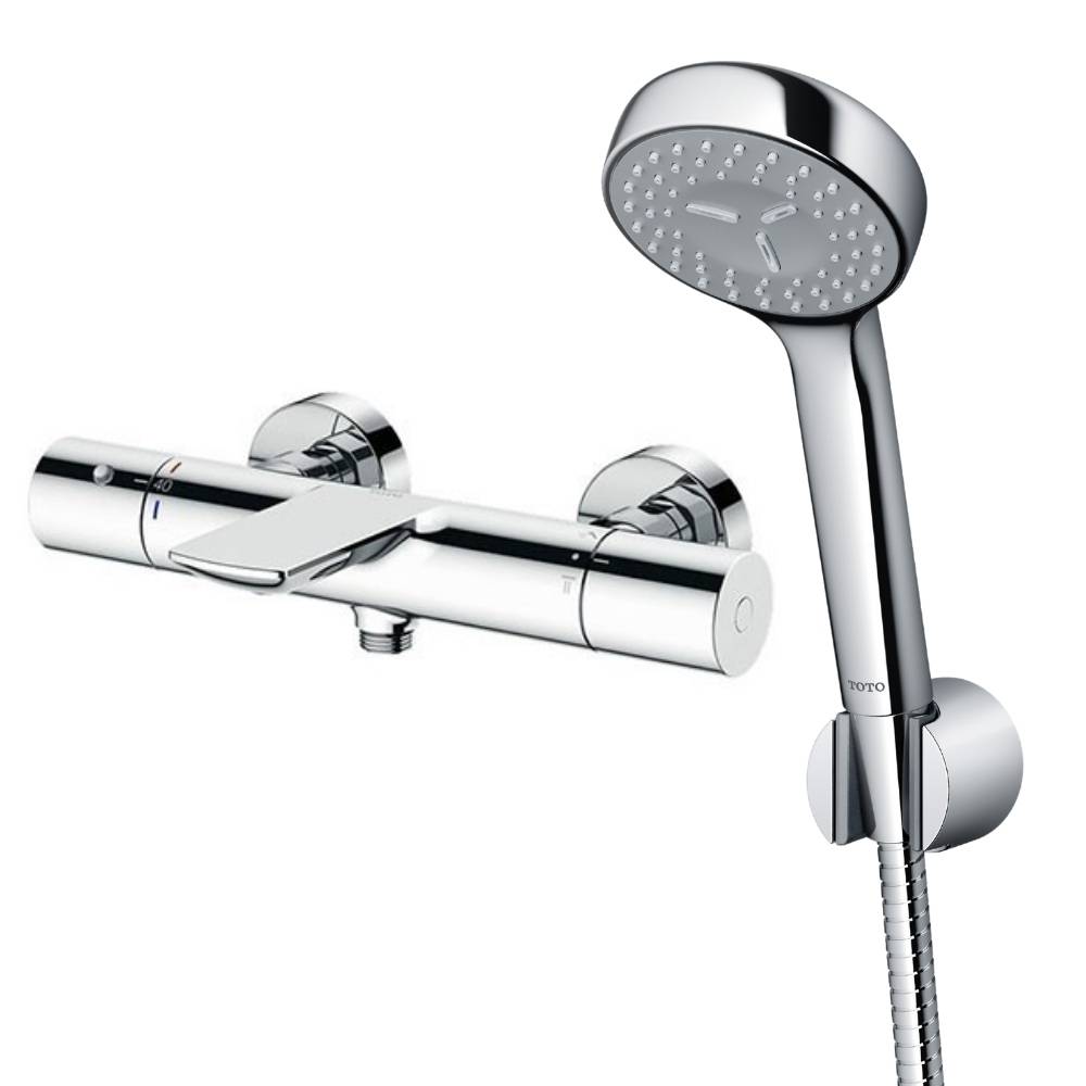 Bộ sen tắm nhiệt độ TOTO TBV01402BA TBW07011A 1 Bộ sen tắm nhiệt độ TOTO TBV01402BA TBW07011A