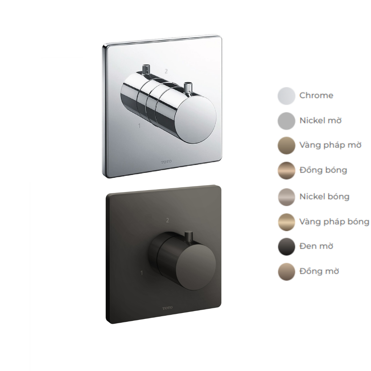 Van chuyển hướng 3 đường nước TOTO TBV02104B (không có van dừng) 1 Van chuyển hướng 3 đường nước TOTO TBV02104B (không có van dừng)