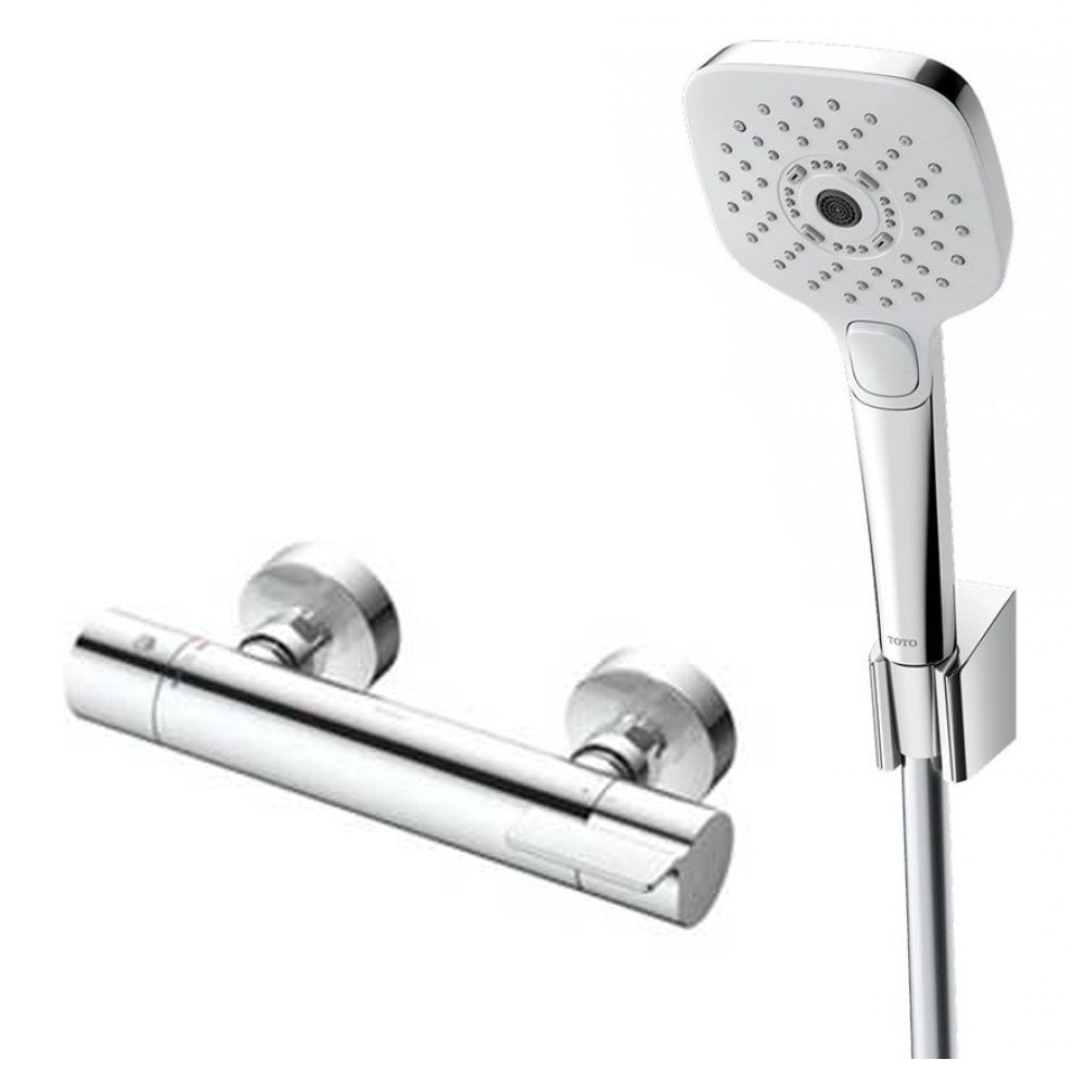 Bộ sen tắm nhiệt độ TOTO TBV03431V TBW02006V (3 chế độ) 1 Bộ sen tắm nhiệt độ TOTO TBV03431V TBW02006V (3 chế độ)