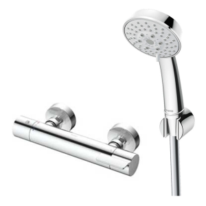 Bộ sen tắm nhiệt độ TOTO TBV03431V TBW03002B (5 chế độ)
