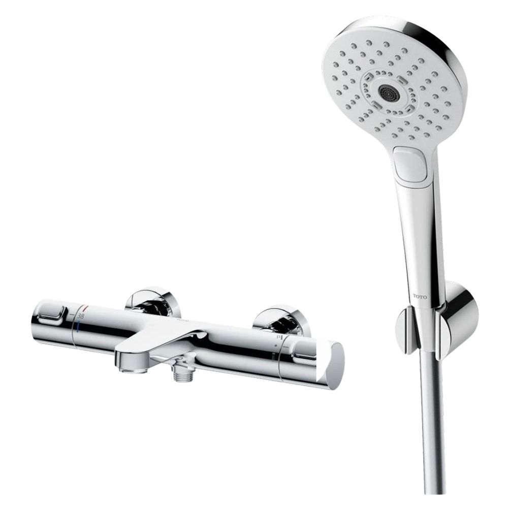 Bộ sen tắm nhiệt độ TOTO TBV09400V TBW01010V (3 chế độ) 1 Bộ sen tắm nhiệt độ TOTO TBV09400V TBW01010V (3 chế độ)