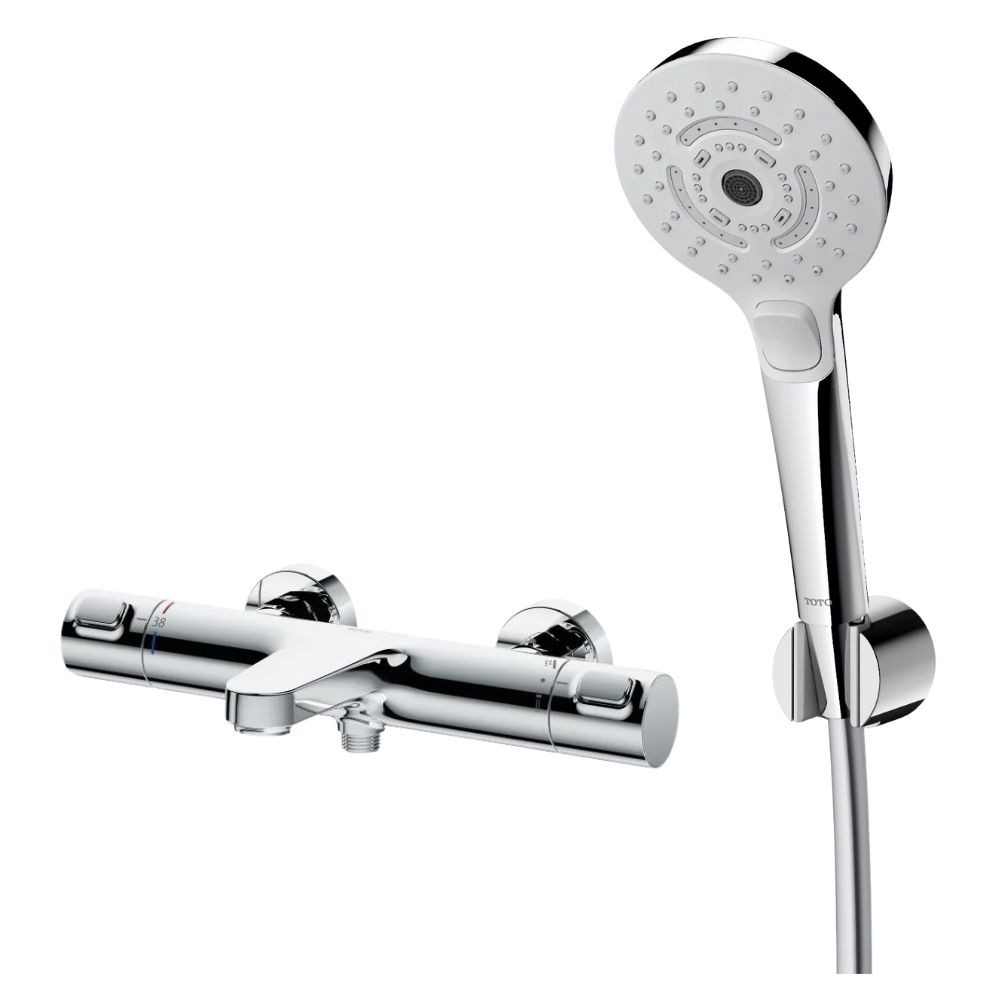 Bộ sen tắm nhiệt độ TOTO TBV09400V TBW01035V (3 chế độ) 1 Bộ sen tắm nhiệt độ TOTO TBV09400V TBW01035V (3 chế độ)