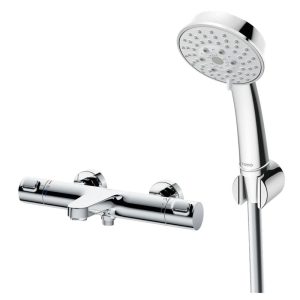 Bộ sen tắm nhiệt độ TOTO TBV09400V TBW03002B (5 chế độ)