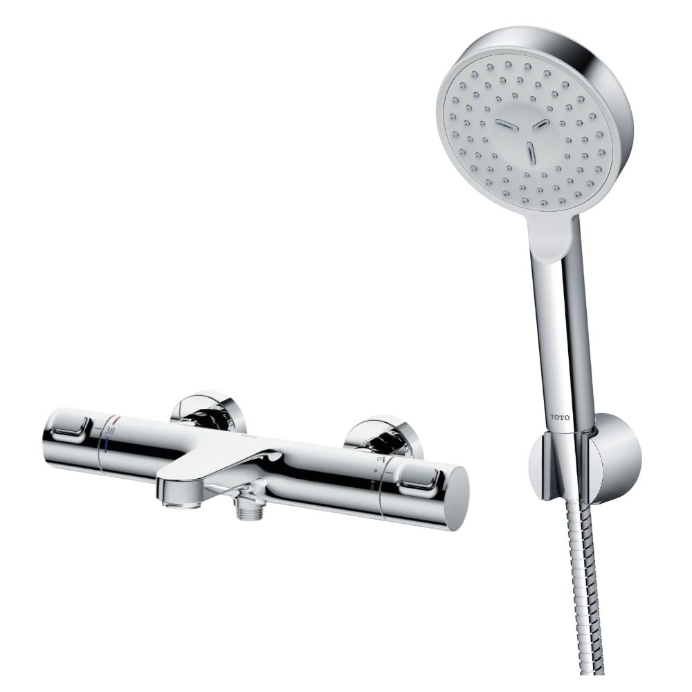 Bộ sen tắm nhiệt độ TOTO TBV09400V TBW07008A 1 Bộ sen tắm nhiệt độ TOTO TBV09400V TBW07008A