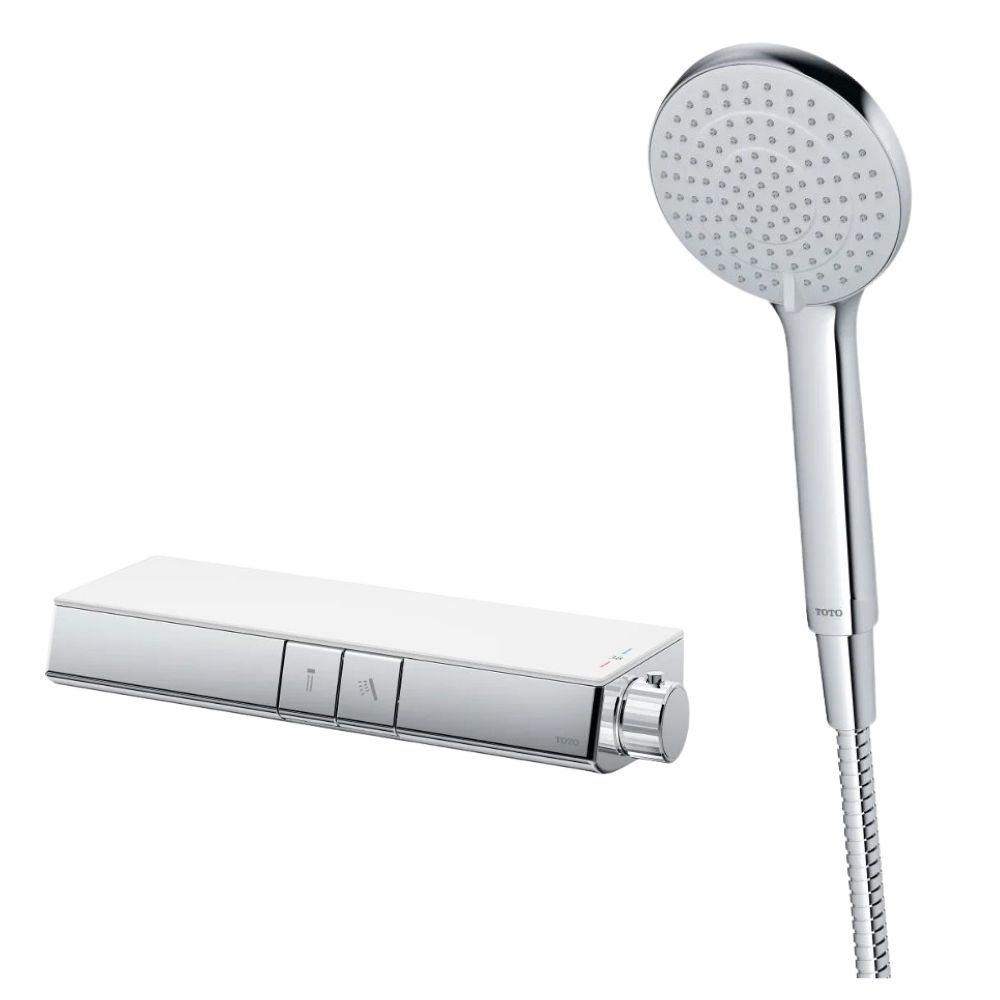 Bộ sen tắm nhiệt độ TOTO TBV10400V TBW09010V (3 chế độ) 1 Bộ sen tắm nhiệt độ TOTO TBV10400V TBW09010V (3 chế độ)