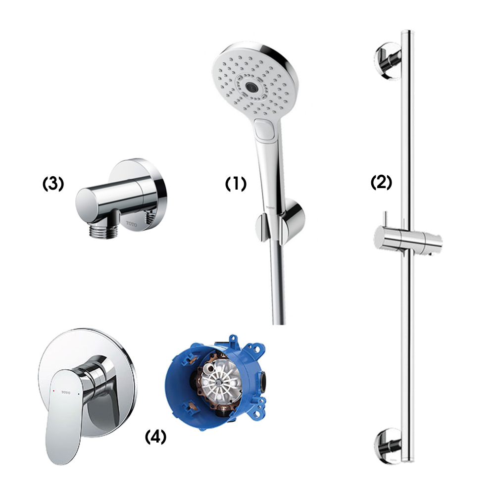 Set sen tắm âm tường 1 đường nước nóng lạnh TOTO TBW01010A TBW01016B TBW01014B TBG01303BA TBN01001B 1 Set sen tắm âm tường 1 đường nước nóng lạnh TOTO TBW01010A TBW01016B TBW01014B TBG01303BA TBN01001B